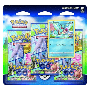 Pokémon GO: Squirtle 3-Pack Blister