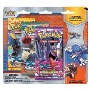 Primal Clash: Primal Kyogre Pin 3-Pack Blister