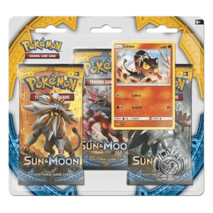 Sun & Moon: Litten 3-Pack Blister