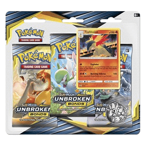 Unbroken Bonds: Typhlosion 3-Pack Blister