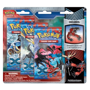 XY: Yveltal Pin 3-Pack Blister